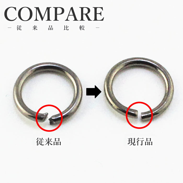 純チタンマルカン1（内径：約6.8mm/5個セット） M1