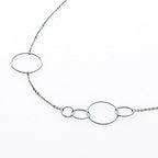 Pure Titanium Necklace Bubble Point N006