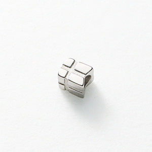 Pure Titanium Pendant Top Cross Bead T131