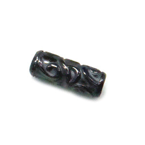 Pure Titanium Pendant Top Round Beads: L IP Gray T132G