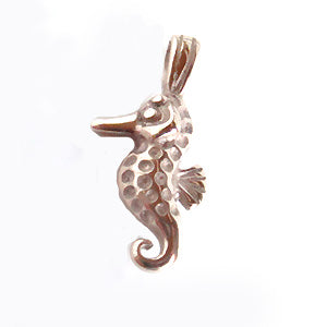 Pure Titanium Pendant Top - Seahorse (Animal Series) - IP Gold T134P