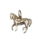 Pure Titanium Pendant Top - Horse/Year of the Horse (Chinese Zodiac) (Animal Series) IP Gold T20P