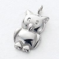 Pure Titanium Pendant Top - Owl (Animal Series) Li-044 (T48)