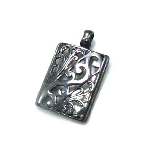 Pure Titanium Pendant Top Card IP Gray T59G