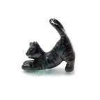 Pure Titanium Pendant Top, Cat (Animal Series) IP Gray T94G