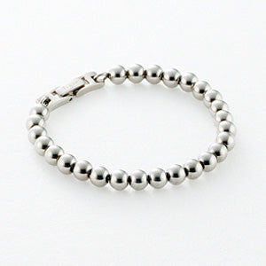 純チタンボールブレスレット 18cm TBV18B