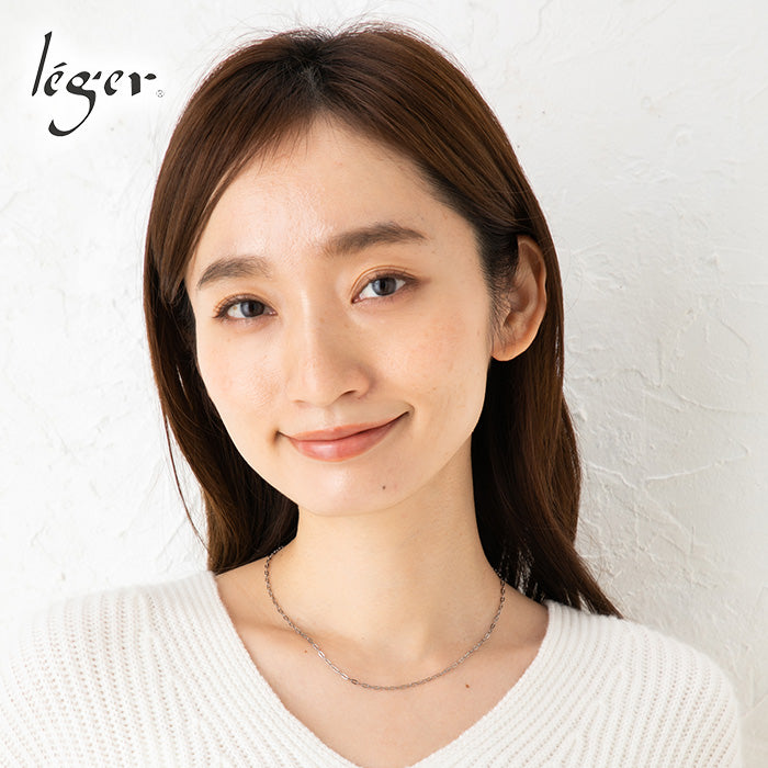 純チタン ネックレス チェーン 40cm 小判 2.0mm幅 AO40F