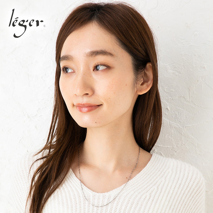 純チタン ネックレス チェーン 50cm 小判 2.0mm幅 AO50F