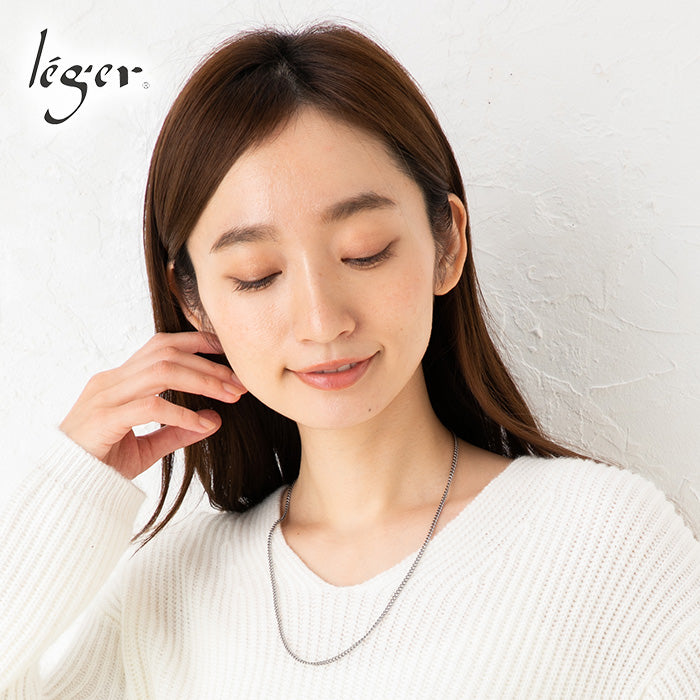 純チタン ネックレス チェーン 55cm キヘイ （ 喜平 ） 2.9mm幅 MD55F