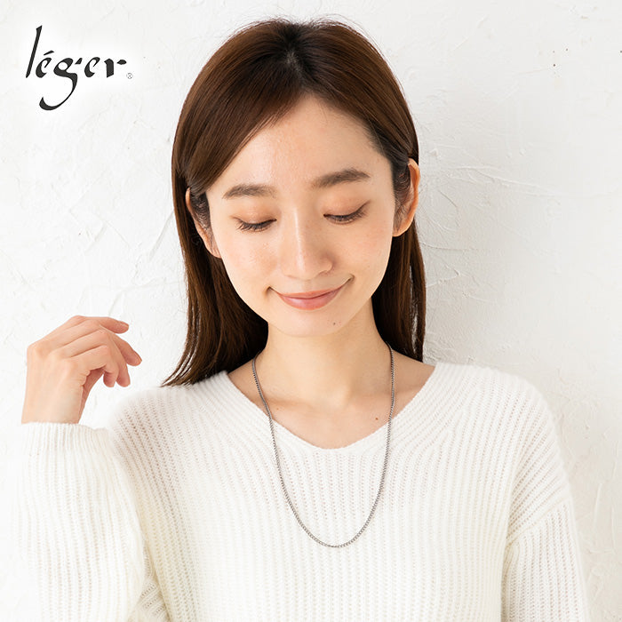 純チタン ネックレス チェーン 60cm キヘイ （ 喜平 ） 2.9mm幅 MD60F