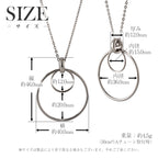 純チタン メガネホルダー ネックレス 50cm アズキ （ 小豆 ） 2.0mm幅 MH001A50F