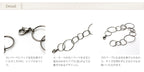 純チタン ブレスレット フープ 21cm N001-V02