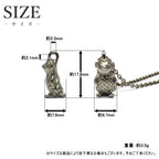 純チタンネックレス Amabie N282 （ アマビエ あまびえ ）