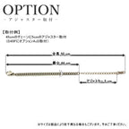 純チタン ネックレス チェーン 45cm キヘイ （ 喜平 ） 3.5mm幅 D45F
