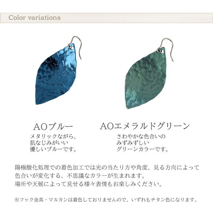 純チタン ピアス プレート フック 両耳 PF306AOpair