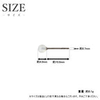 純チタン ピアス ホワイトムーンストーン PN010pair ポスト ラウンドカット 4mm 両耳