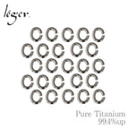 純チタンＣカン1（線径：約1.0mm/25個セット） C1-5