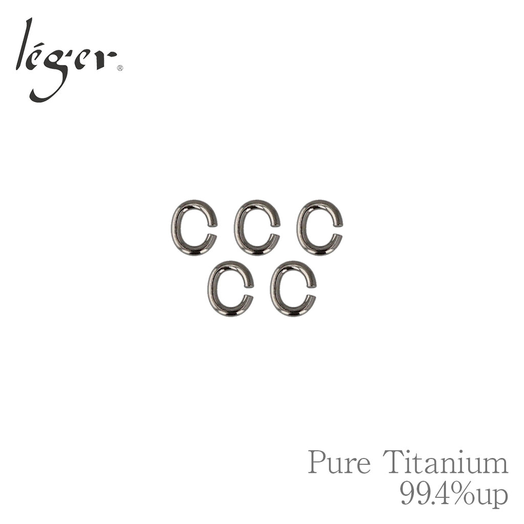 純チタンＣカン2（線径：約0.8mm/5個セット） C2