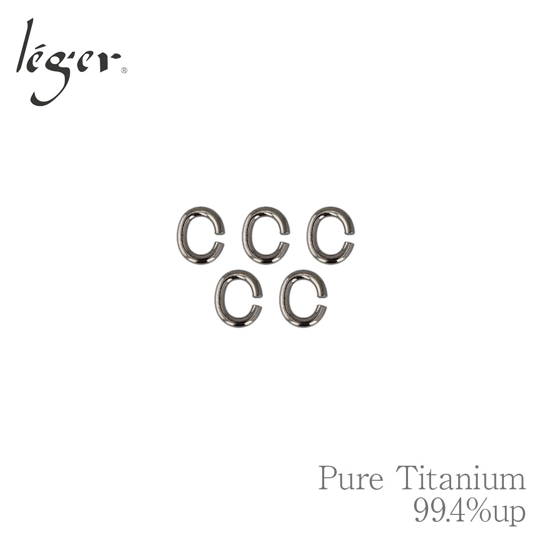 純チタンＣカン2（線径：約0.8mm/5個セット） C2