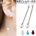 純チタン ピアスチャームのみ 両耳 CH001pair