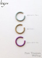 純チタン イヤーカフ  片耳用 ECF016AO