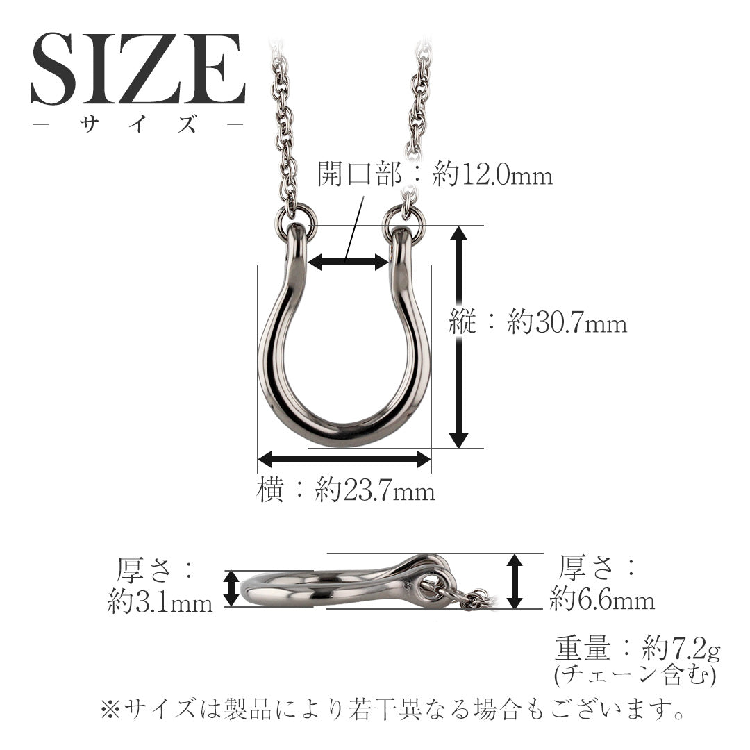 純チタン メガネホルダー カーブ スクリュー 2.4mm幅 65cm / 75cm MH002SB