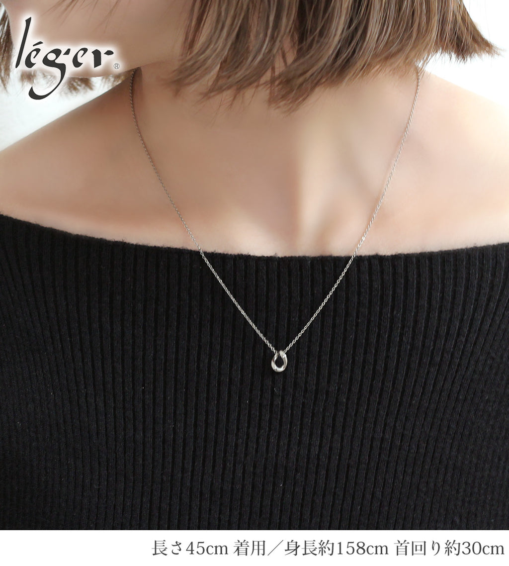 純チタン ネックレス プティ エクラ 40cm N033SSA