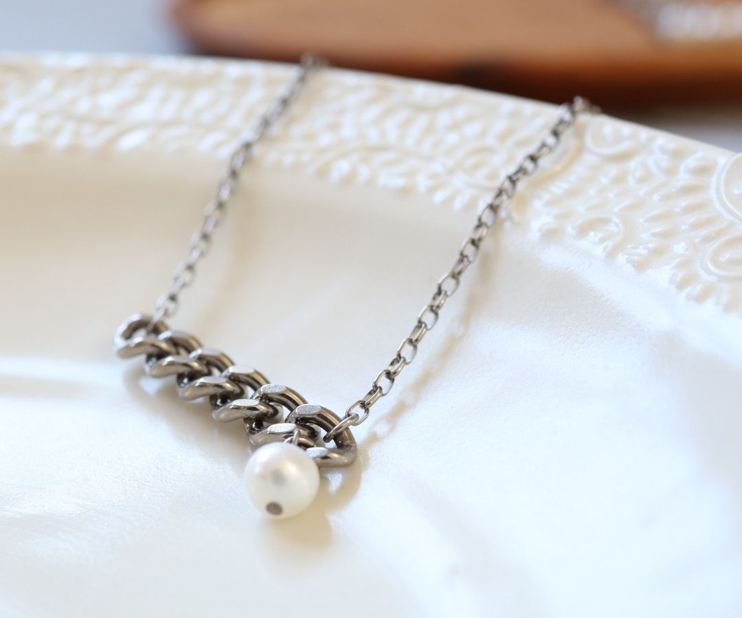 純チタンネックレスチェーン マ・ペール（Ma Perle） NN010SO