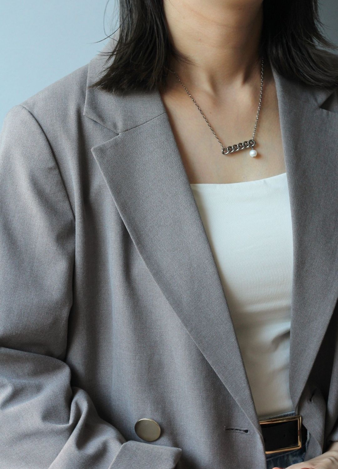純チタンネックレスチェーン マ・ペール（Ma Perle） NN010SO