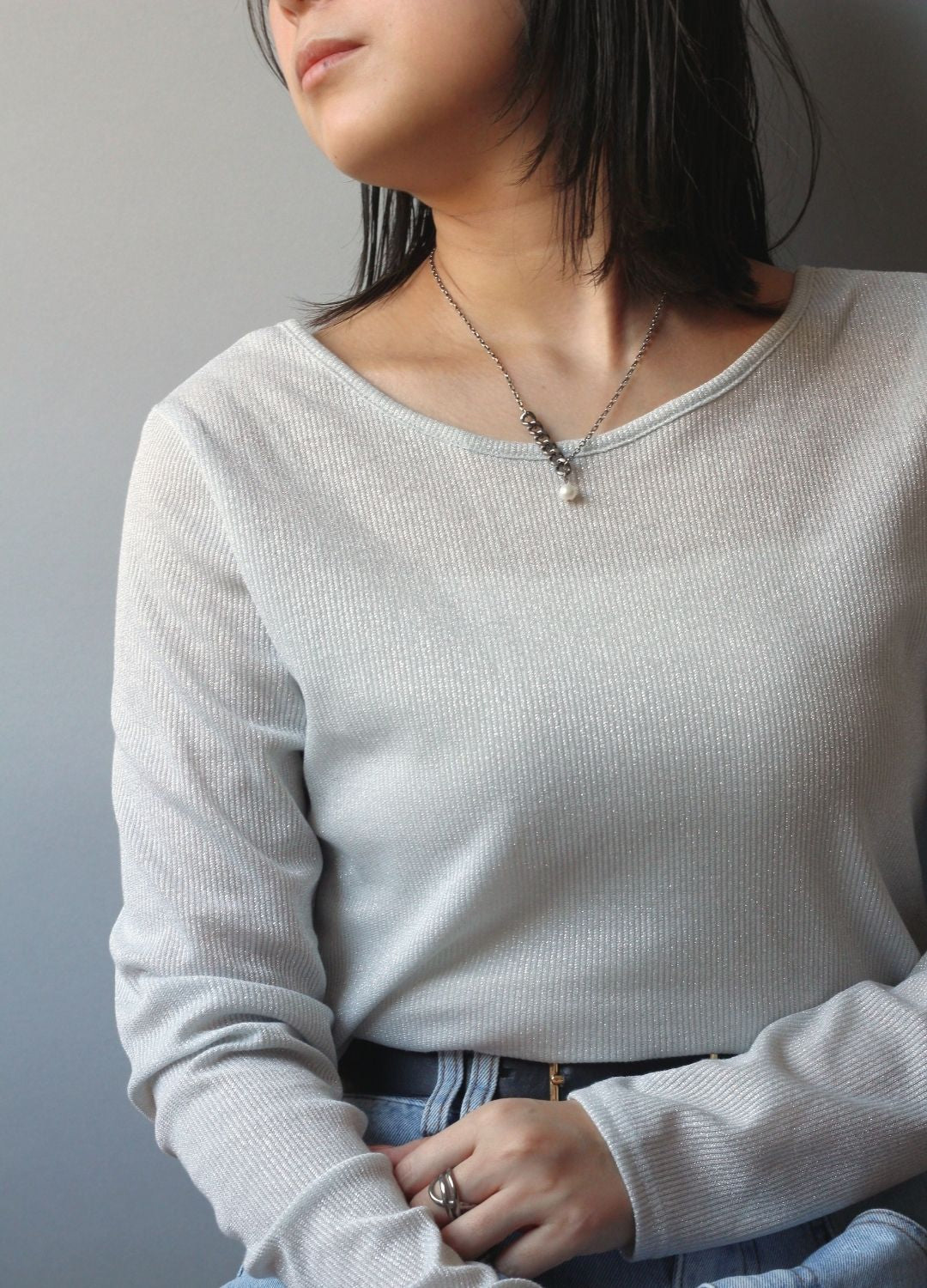 純チタンネックレスチェーン マ・ペール（Ma Perle） NN010SO
