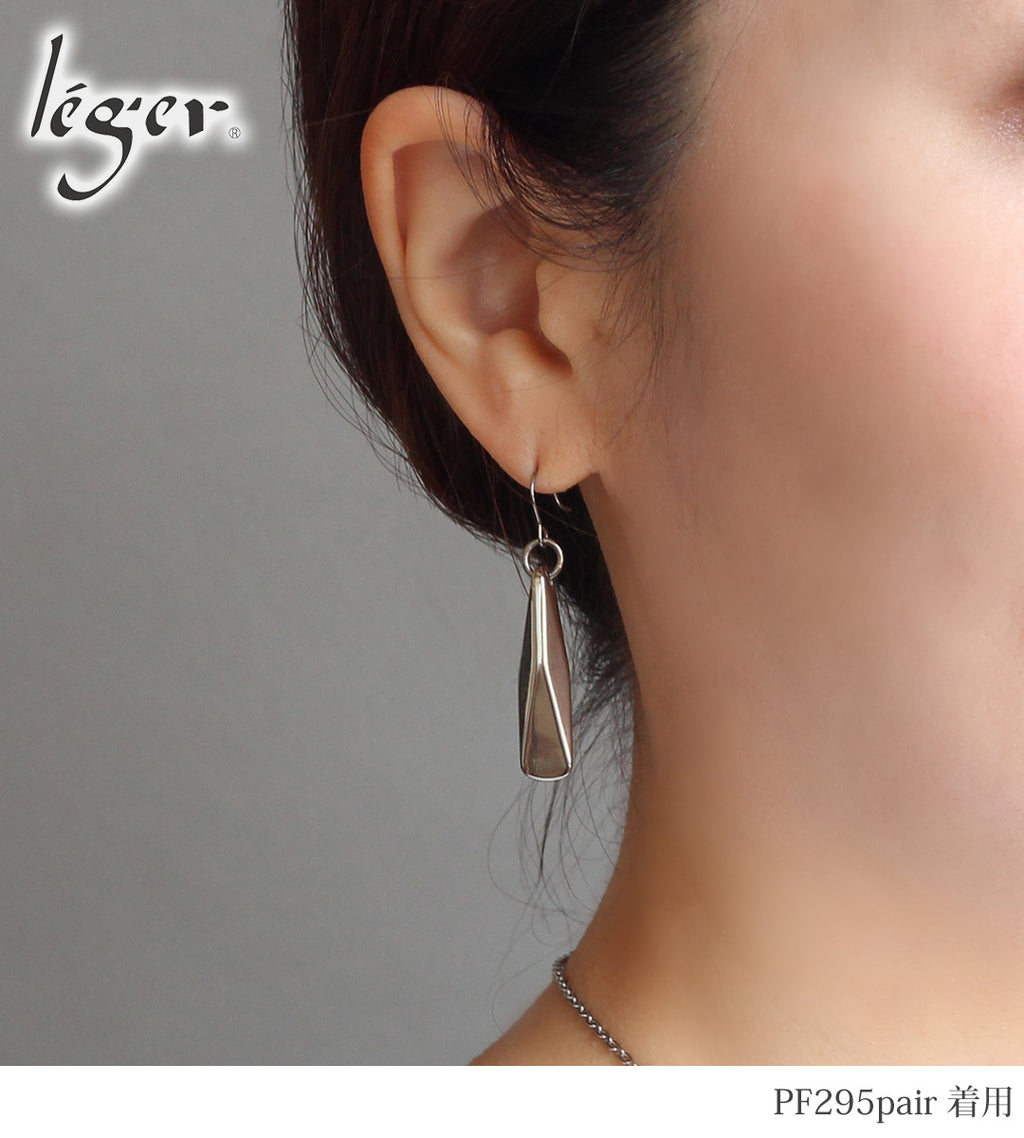 純チタン ピアス ロタシオン フック 6mm PF295pair