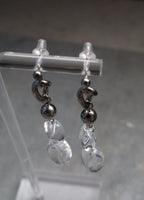 純チタン ピアス プリズムリンク03 ポスト 7mm 両耳 PP319pair