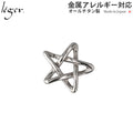 Pure Titanium Pentagon Pendant Top T135
