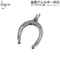 純チタンペンダントトップ 馬蹄 T19