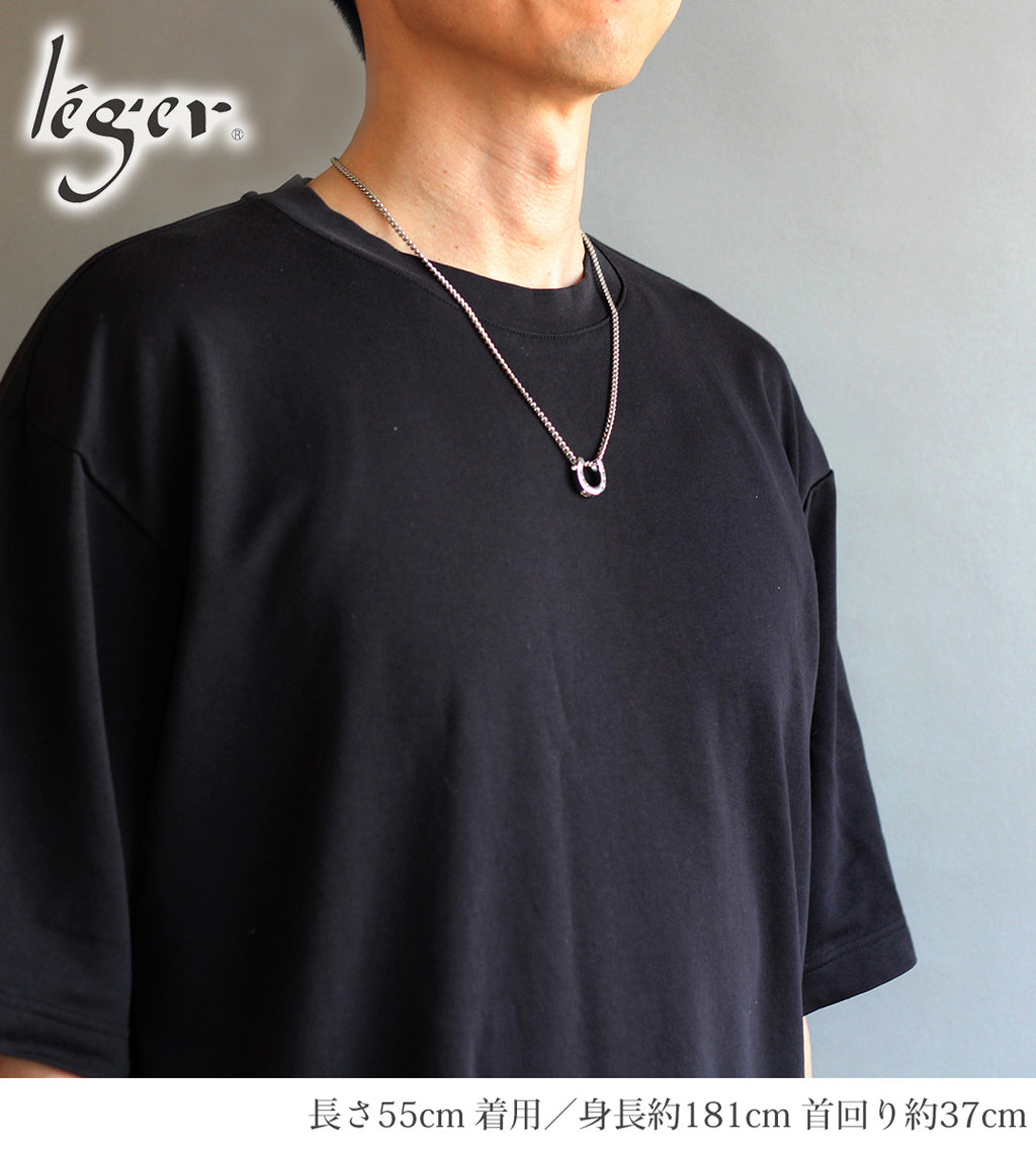 純チタン ネックレス ホースシュー 55cm T215D55F