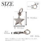 純チタン ネックレス スター ゴールド 40cm T23GLA40GLF