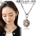Pure Titanium Pendant Necklace - Tsubaki T296A40F