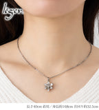 Pure Titanium Pendant Top Lily T311