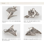 純チタン ピアス リンドウ フック 6mm PF314pair