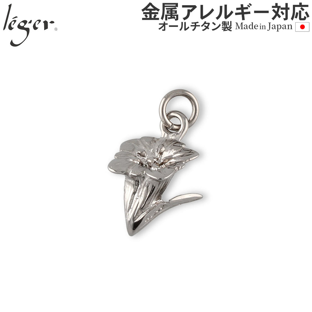 Pure Titanium Pendant Top Rindou T314
