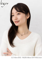 【ゆうパケット送料無料】 ＼ 初回限定 ／ お試し 純チタン チェーン ネックレス 40cm アズキ （ 小豆 ） 1.8mm幅 TC01-40