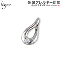純チタンジルコニアペンダントトップ 雫（ティア） TZ30