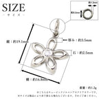 純チタン ネックレス フルール TZ50A40F