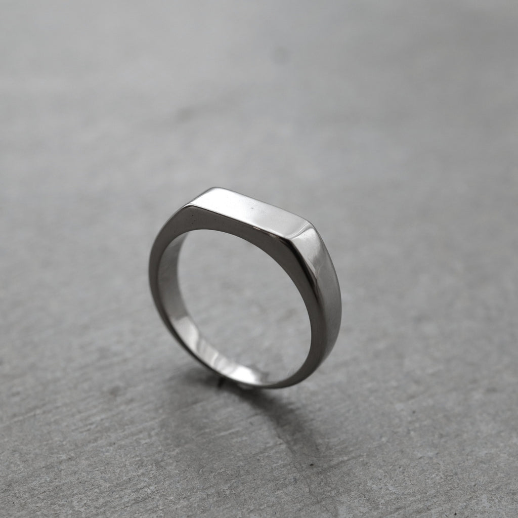 Pure Titanium Ring Natural Engravable U97 (Wedding Band)