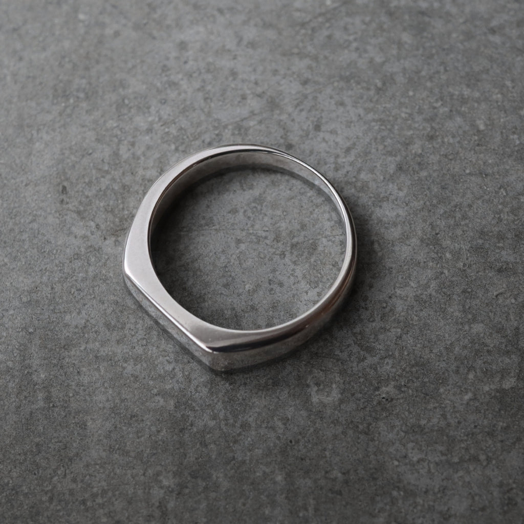 Pure Titanium Ring Natural Engravable U97 (Wedding Band)