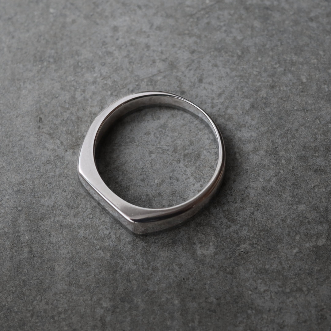 Pure Titanium Ring Natural Engravable U97 (Wedding Band)