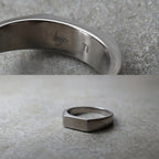 Pure Titanium Ring Natural Engravable U97 (Wedding Band)