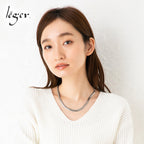 純チタン ネックレス チェーン 45cm ヘリンボーン 6.0mm幅 S45B