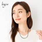 純チタン ネックレス チェーン 50cm ヘリンボーン 6.0mm幅 S50B