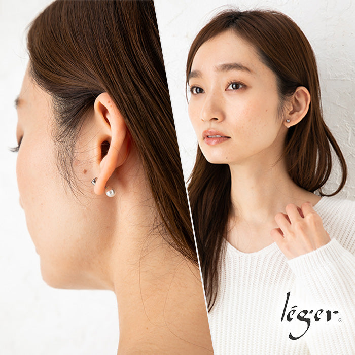 貝パール ピアスキャッチ 6.0 - 6.5mm 1ペア 2個 キャッチのみ SPC001
